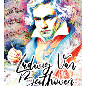 Póster imprimible de Ludwig Van Beethoven