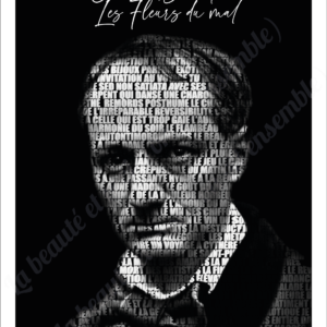 Charles Baudelaire de Les Fleurs du mal - Póster imprimible