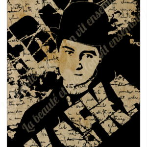 Cartel imprimible Franz Kafka