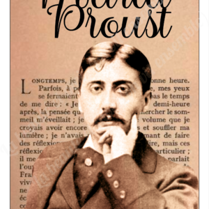 Póster imprimible de Marcel Proust