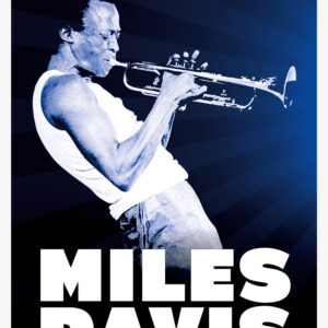 Cartel imprimible Miles Davis